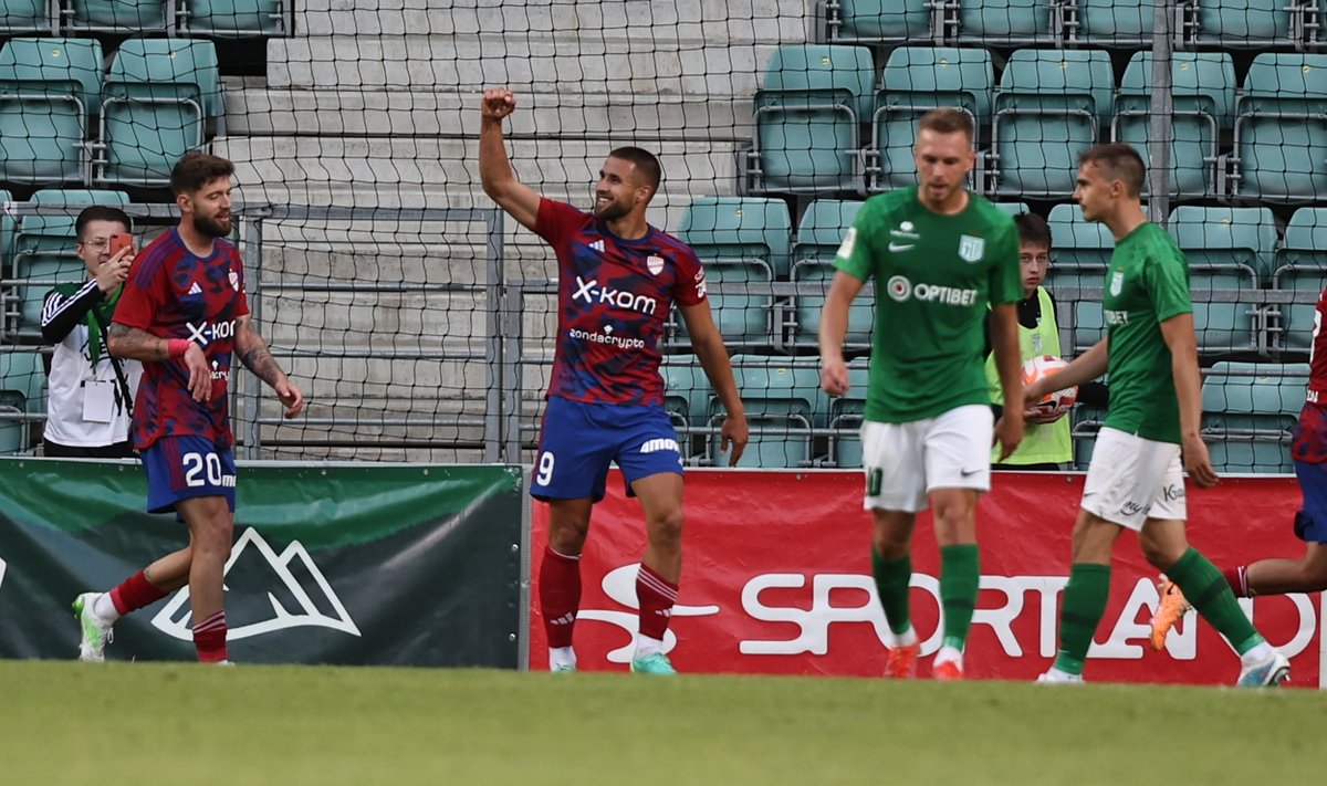 Flora sai meistrite liiga eelringis 0 : 4 kaotuse Rakowilt.