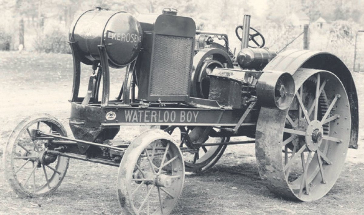 Sada aastat tagasi nägi ilmavalgust John Deere’i traktor Waterloo Boy. 1918. aastal müüdi 5634 masinat.