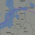 Putini lennuk tegi Saksamaalt naastes ringi ümber Poola ja Balti riikide