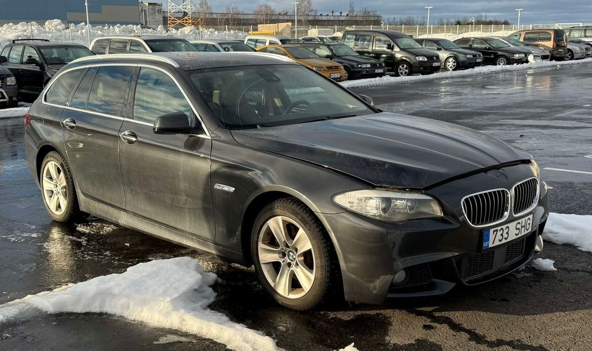 KES MIND OSTAKS? Kurikaeltelt konfiskeeritud BMW võiks pakkuda huvi räppartistidele, kel meeldib flirtida oma loomingus narkoteemaga. 
