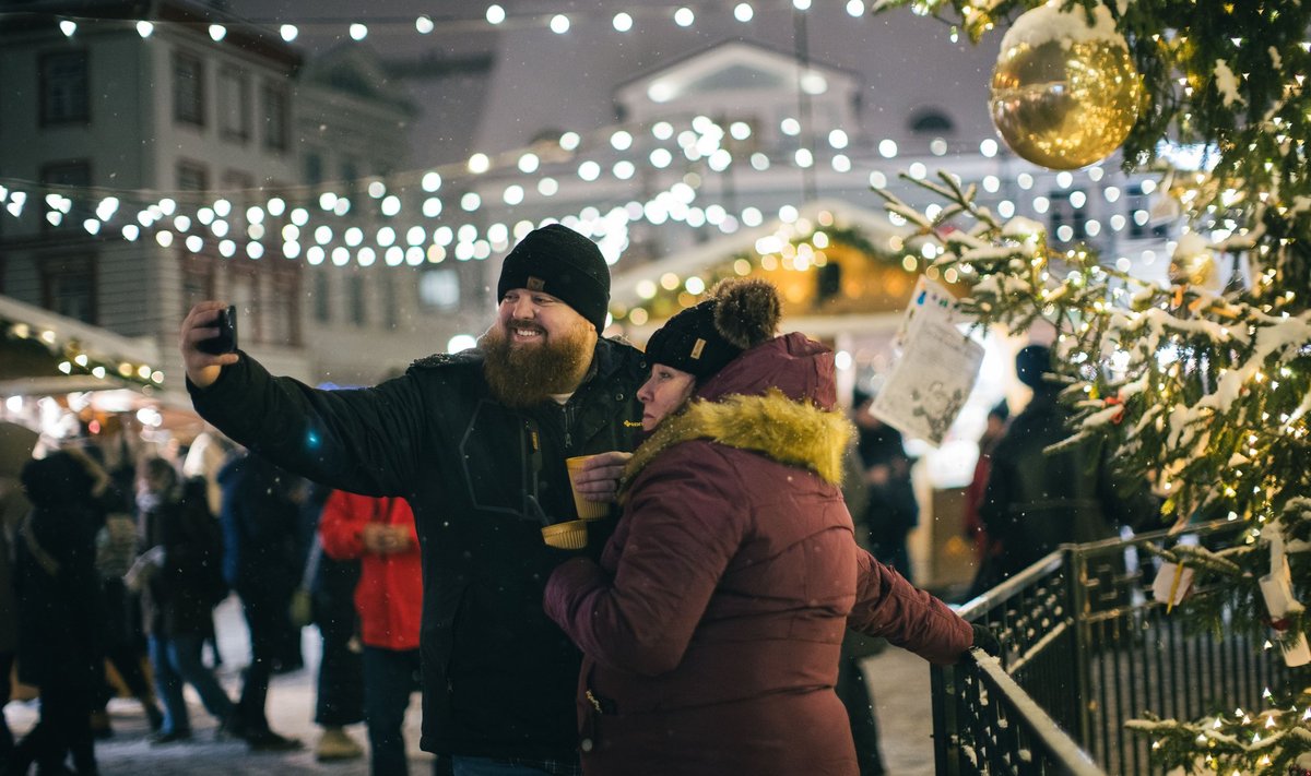 Tallinna jõuluturg 2023. aastal.