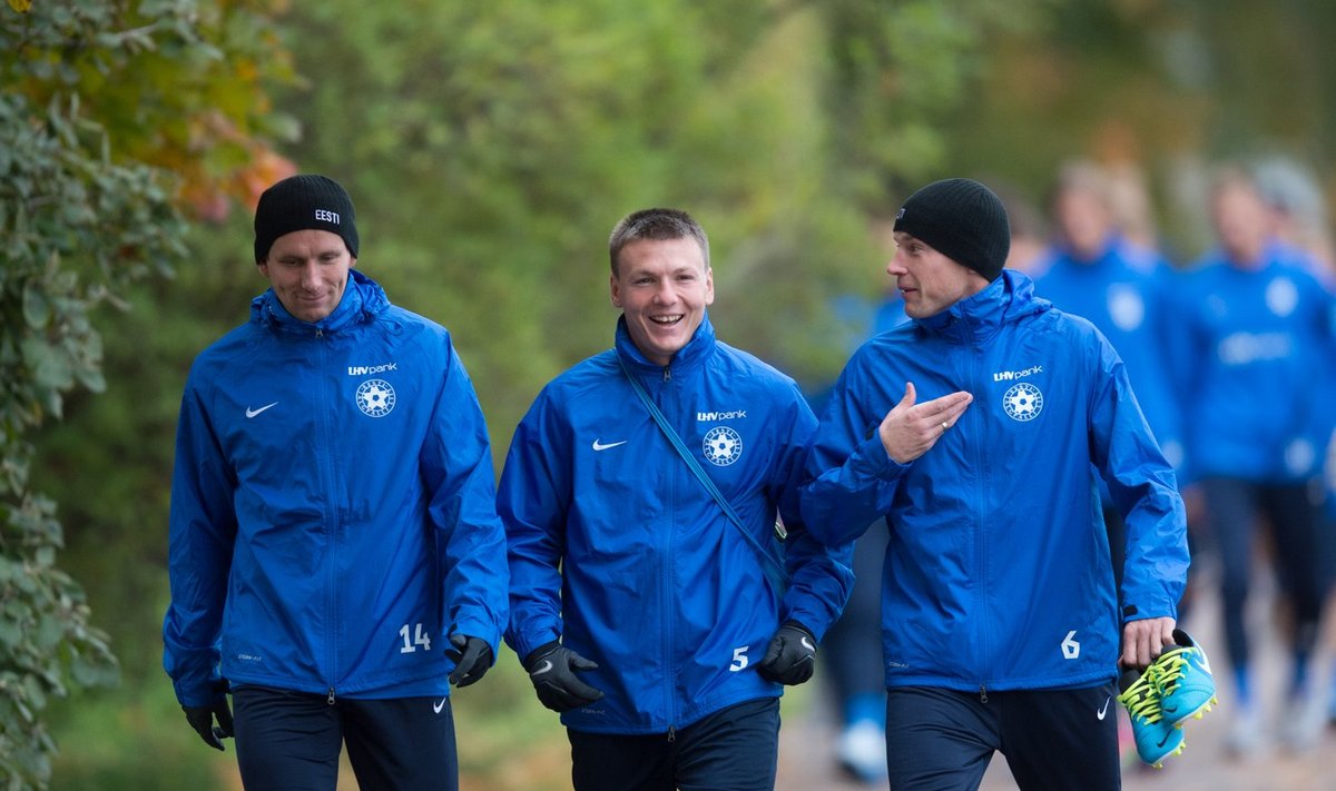 Eesti jalgpallikoondise treening