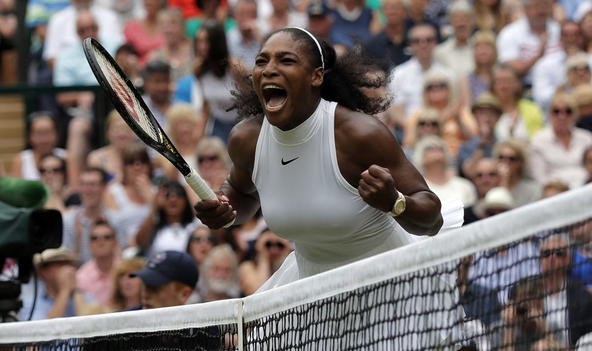 Maailma tennise suurkuju Serena Williams 