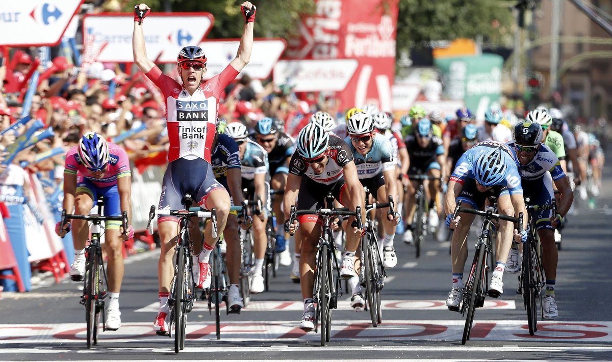 Michael Morkov võidab Vuelta 6. etapi