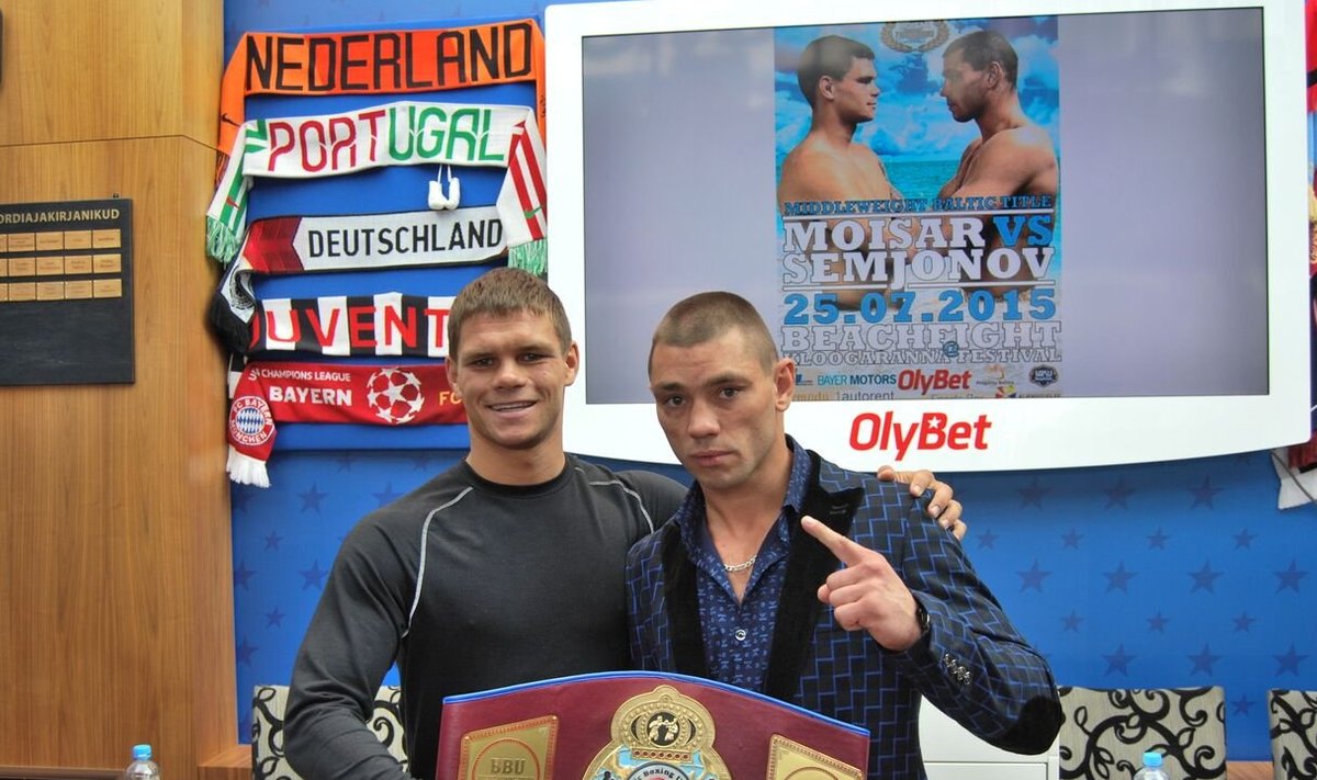 Mirkko Moisar ja Pavel Semjonov