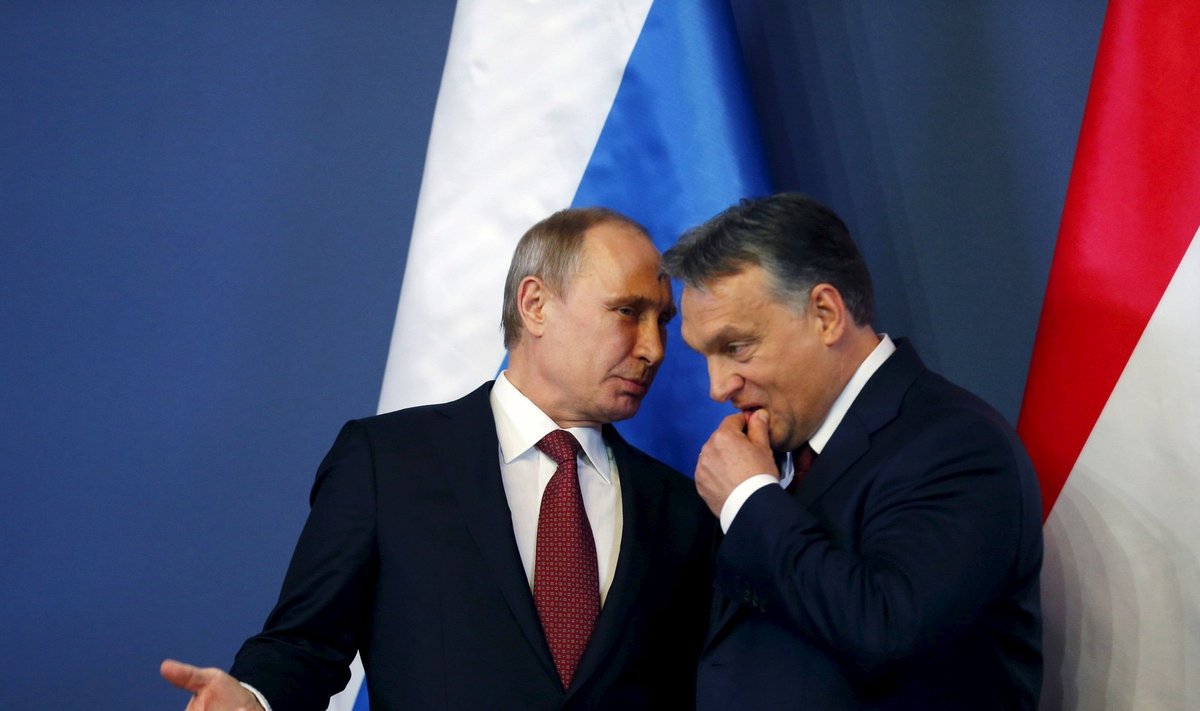 Vladimir Putin ja Viktor Orban 