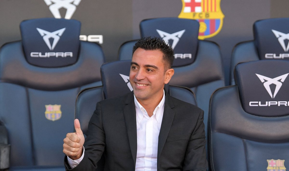 Xavi Hernandez on käimasolevast nädalast FC Barcelona peatreener.