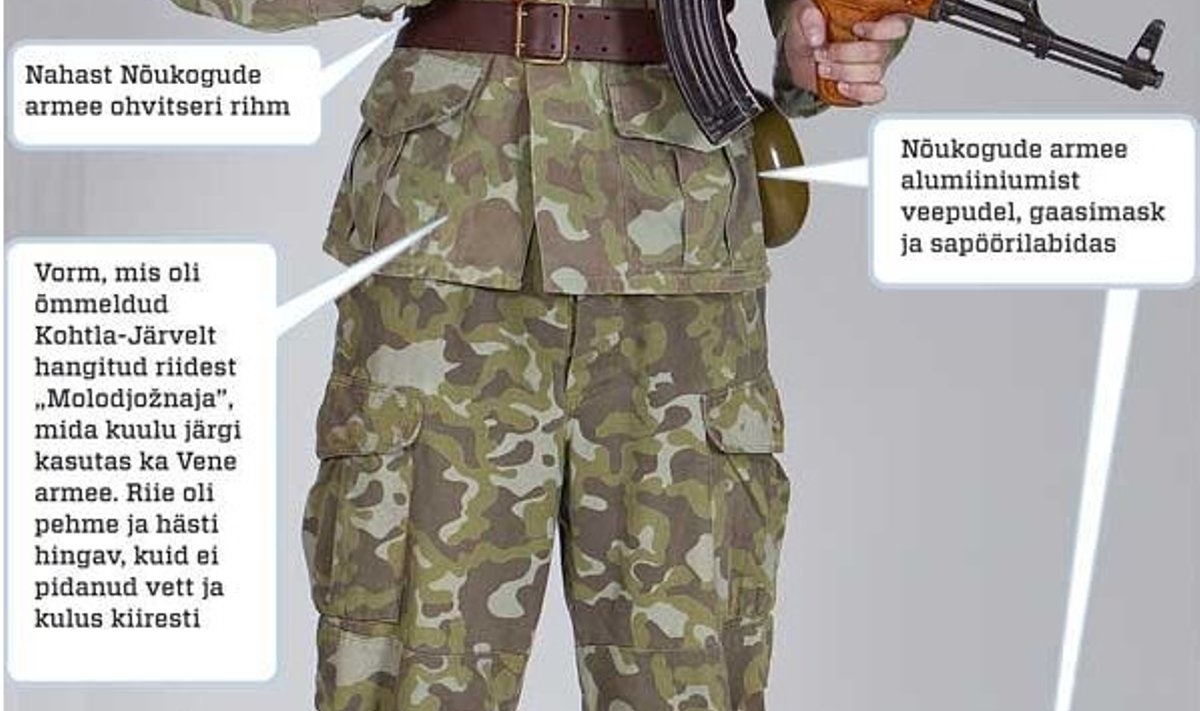 Eesti kaitseväe sõdur 1992
