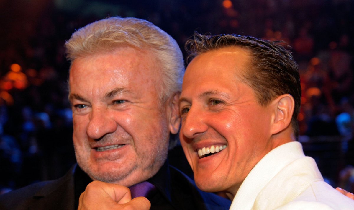 Michael Schumacher ja Willi Weber