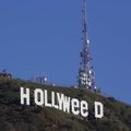 ФОТО: Неизвестный переделал надпись Hollywood в трибьют марихуане