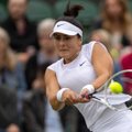 Viienda asetusega Bianca Andreescu sai Wimbledoni avaringis kindla kaotuse
