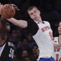 VIDEO: Knicks teenis esimese võidu, Porzingis üleplatsimees