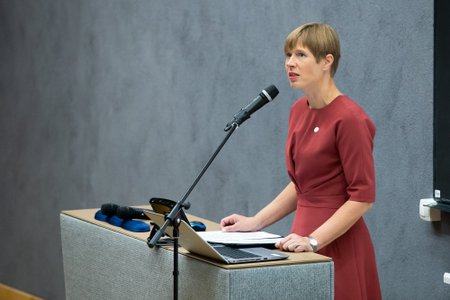 President Kaljulaidi teine päev Narvas