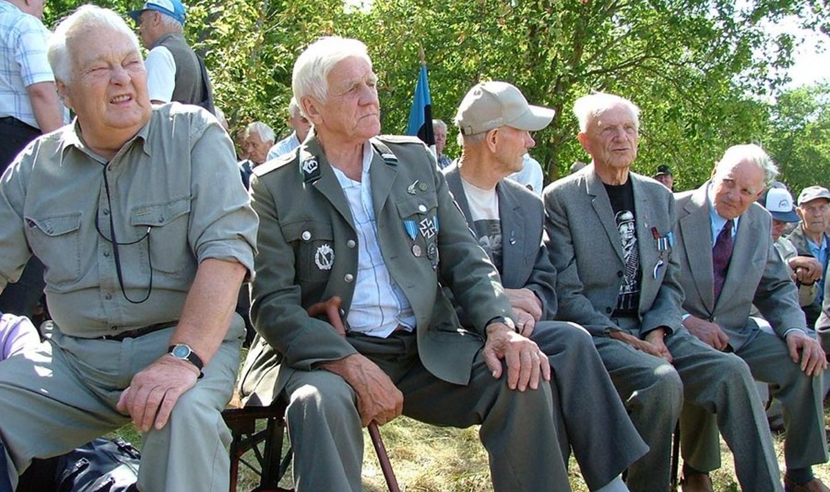 Eestlastest II maailmasõda veteranid.