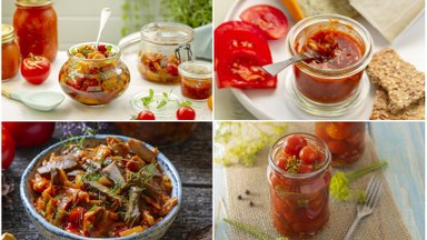 Tomatihoidiste retseptid: korraga ja palju valminud tomatitest saad talveks valmistada iseäranis häid lisandeid