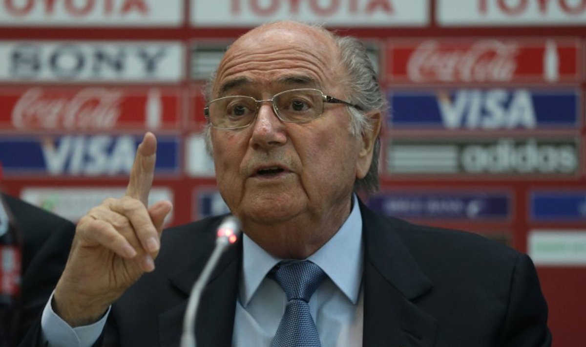 Sepp Blatter on üks neist, kes Garciale aru peab andma.