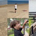 ВИДЕО | Прыгают в воду и резвятся на пляже: как дети Пугачевой и Галкина наслаждаются летом в Юрмале