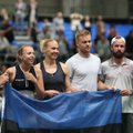 FOTOD JA TIPPHETKED | Eesti alistas tennise maavõistluses Läti, Kanepi ja Kontaveit ei kaotanud ühtegi mängu