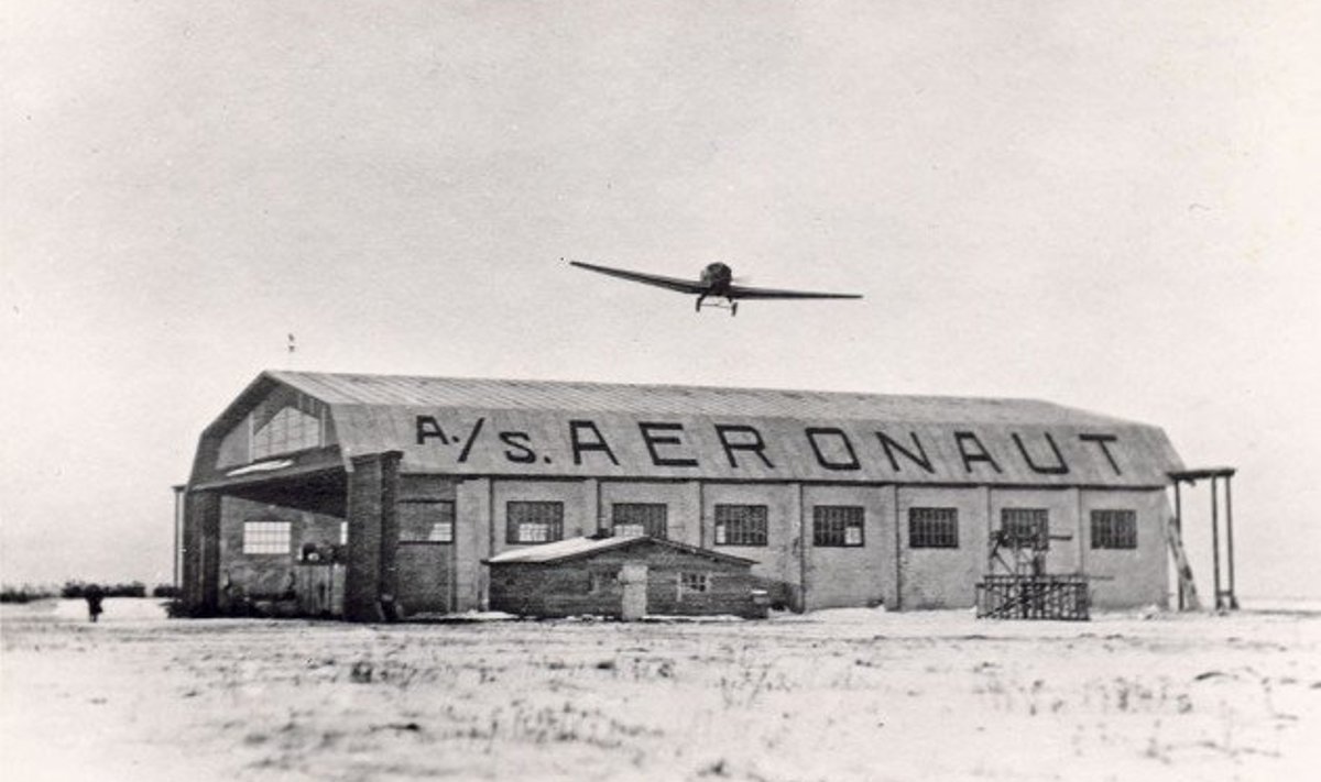 Aeronaudi angaar Lasnamäel. Foto: Johannes Tilga erakogu