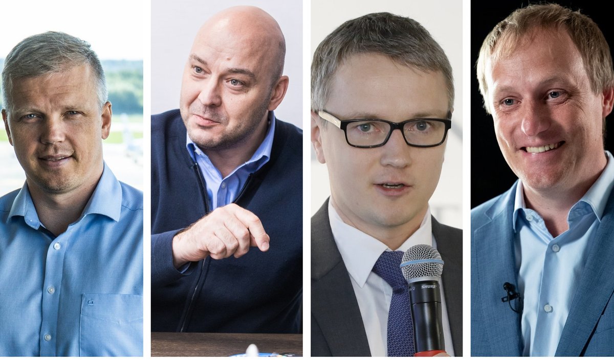 Egon Veermäe, Jaanus Vihand, Ahto Pärl, Taavi Kotka