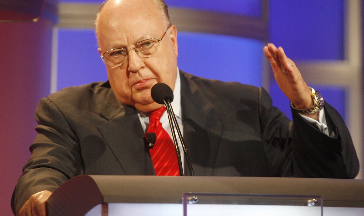 File photo of Roger Ailes, chairman and CEO of Fox News  in Pasadena