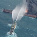 FOTOD | Põlev Iraani tanker on triivinud Jaapani majandustsooni