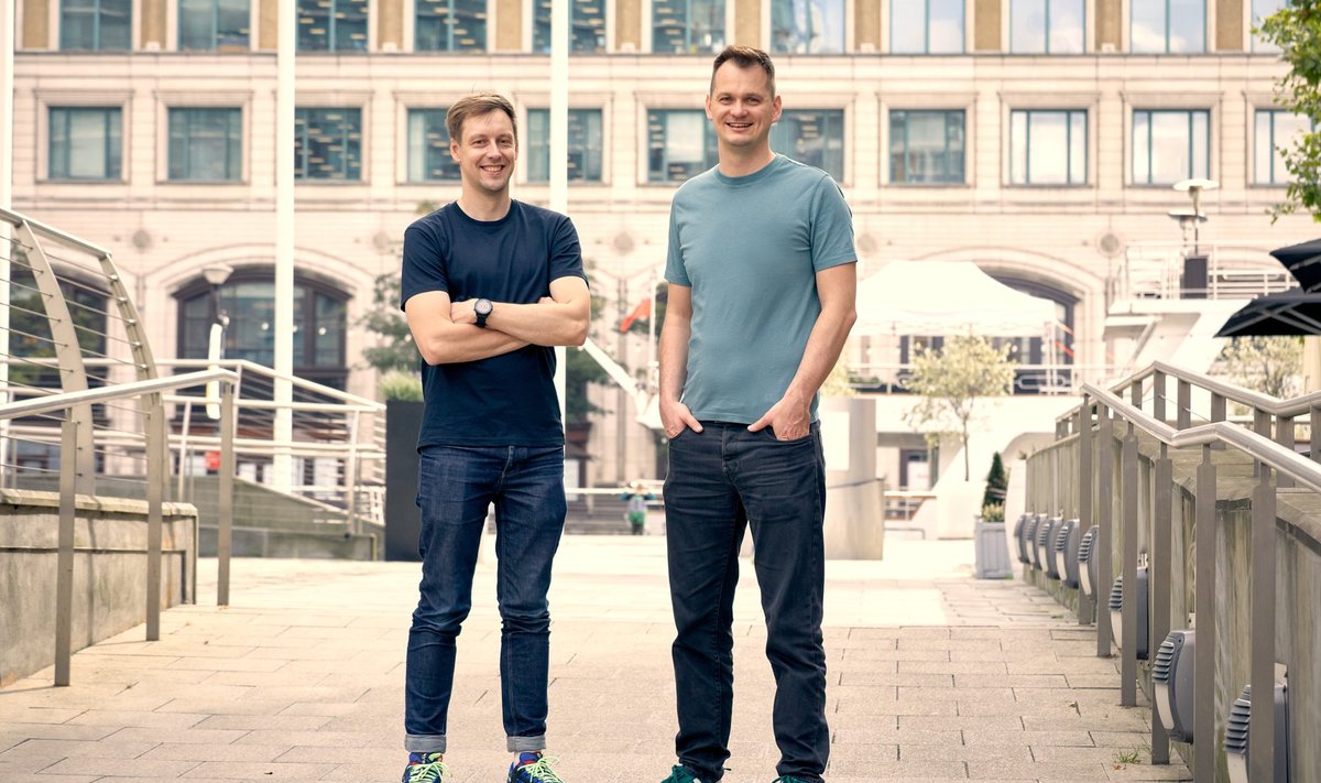 Lightyeari asutajad Martin Sokk (vasakul) ja Mihkel Aamer (paremal). 