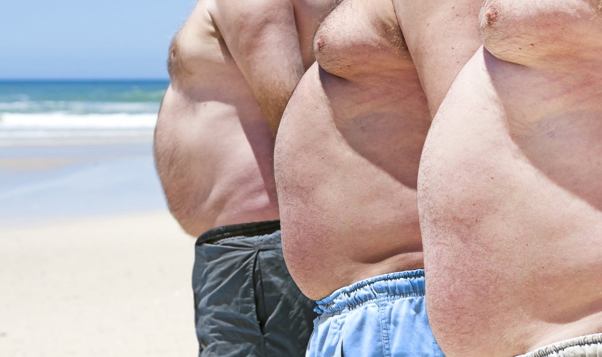 Viimase kahekümne aastaga on rasvunud meeste osakaal peaaegu kahekordistunud.
