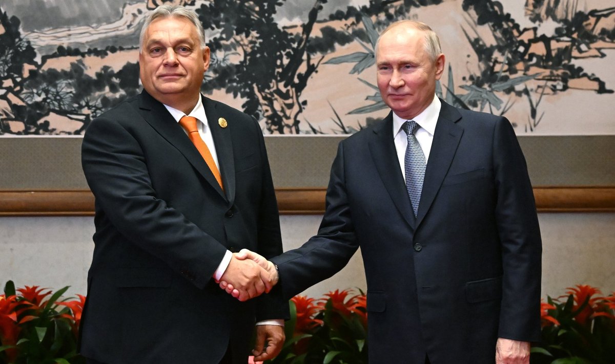 Viktor Orbán ja Vladimir Putin mullu oktoobris