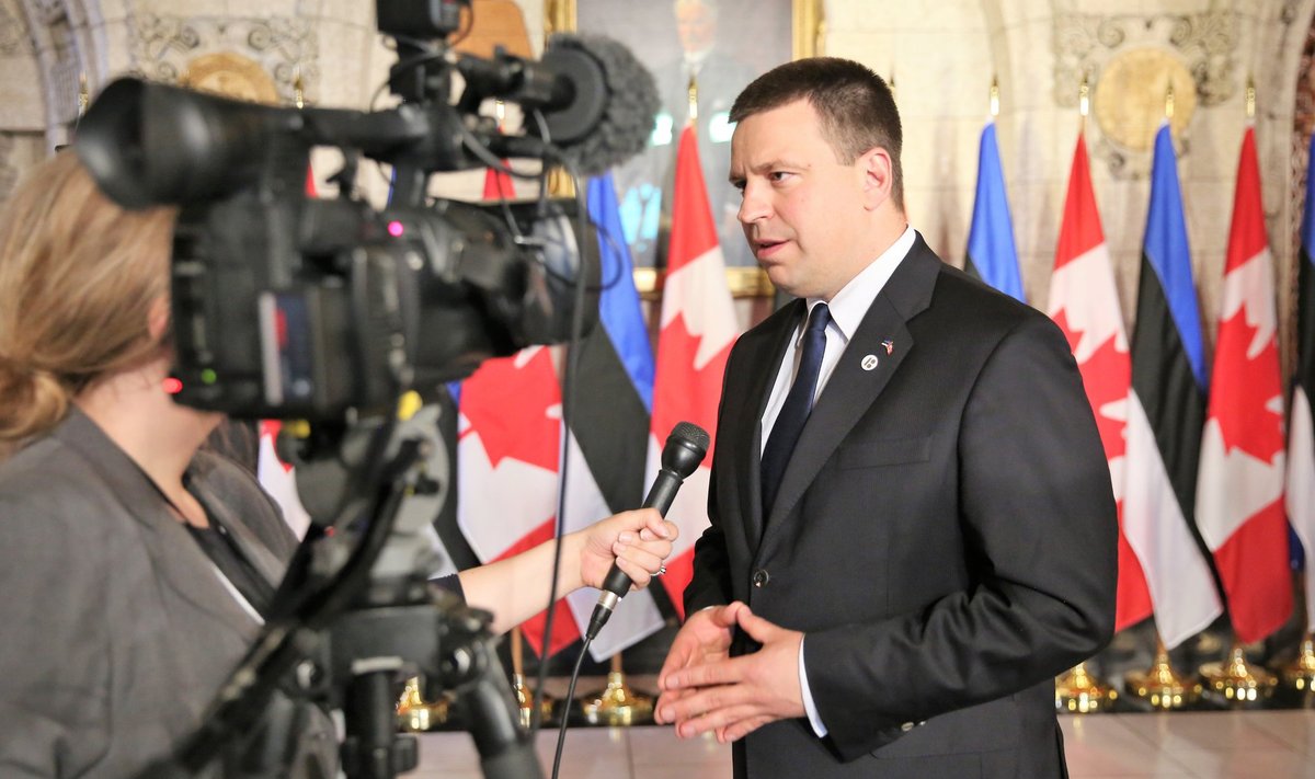 Peaminister Jüri Ratas kohtus Kanada ametivenna Justin Trudeau'ga