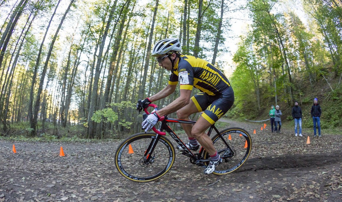 Martin Loo cyclo-crossi Eesti meistrivõistlustel