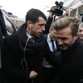 DELFI PARIISIS: Fännid ja paparatsod on David Beckhami hotelli Pariisis ajutiselt rahule jätnud