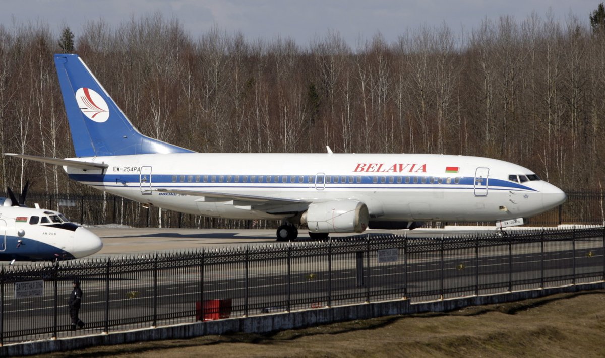 Valgevene lennufirma Belavia lennuk