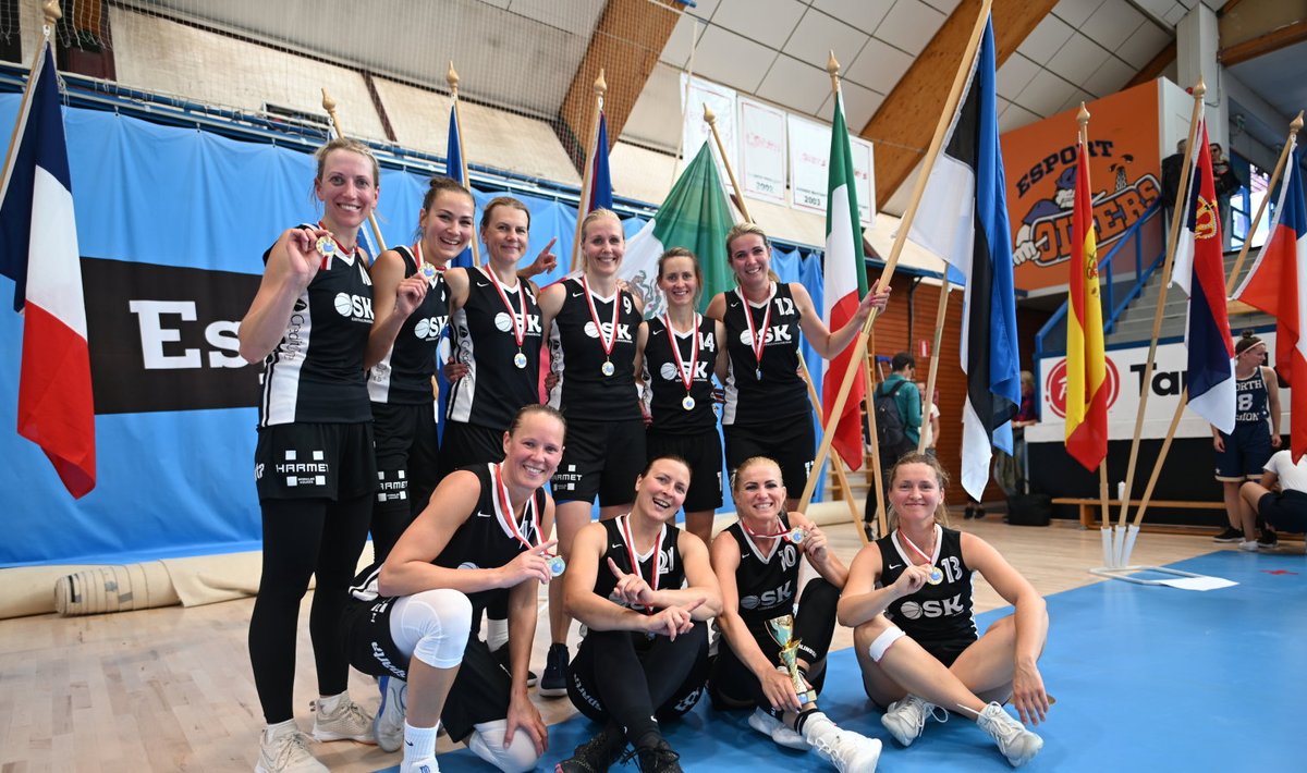 Eestlannad FIMBA Maxibasketball maailmameistrivõistlustel