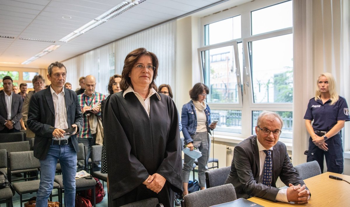 MODERNSE AJA TÜLI: Advokaat Susann Bräcklein väidab kohtus, et tema tütar ei pääsenud Berliini toomkiriku poistekoori liikmeks soolise diskrimineerimise tõttu.