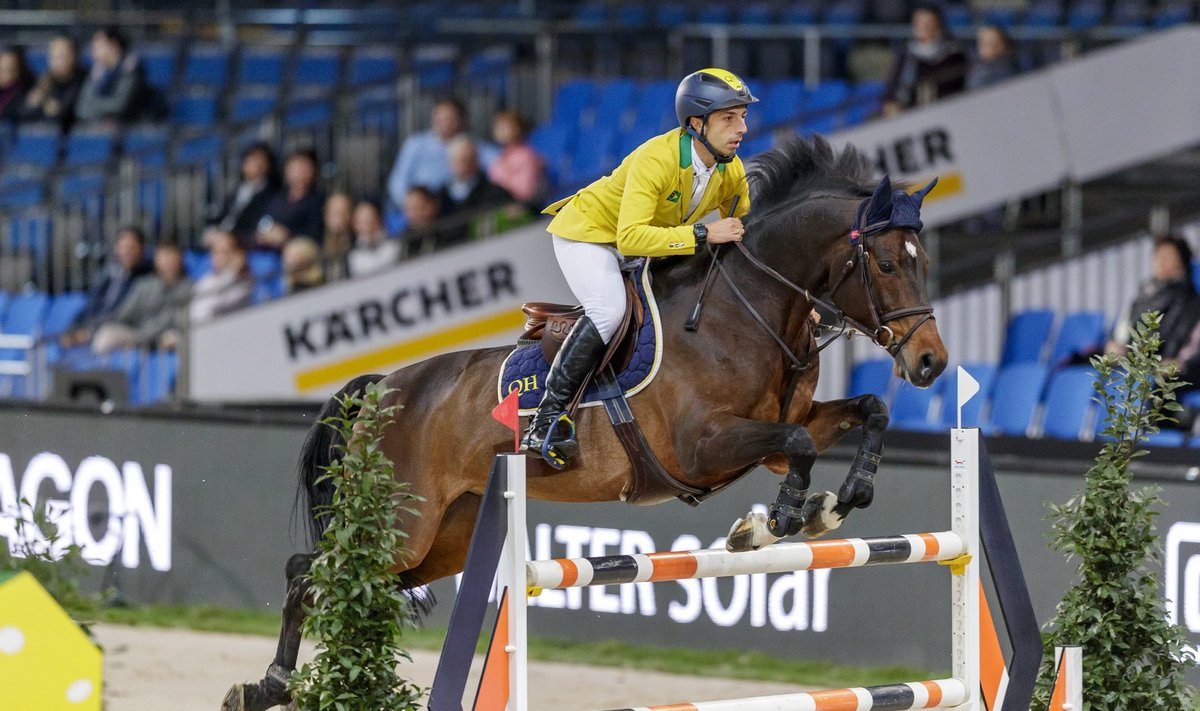 Eesti hobustest hinnatakse Tokyo olümpial parimaks Yuri Mansuriga Brasiilia koondises võistleva Alfons Ra šansse.