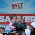 Türgi referendumil saatis president Recep Tayyip Erdogani napp edu