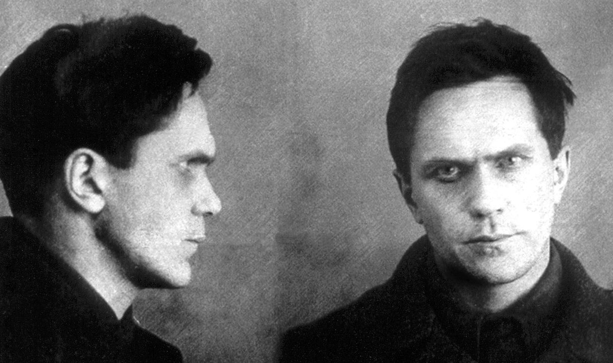 NKVD KÜÜSIS: Foto Varlam Šalamovi (1907–1982) ülekuulamis­toimikust pärast arreteerimist 1937. aastal.