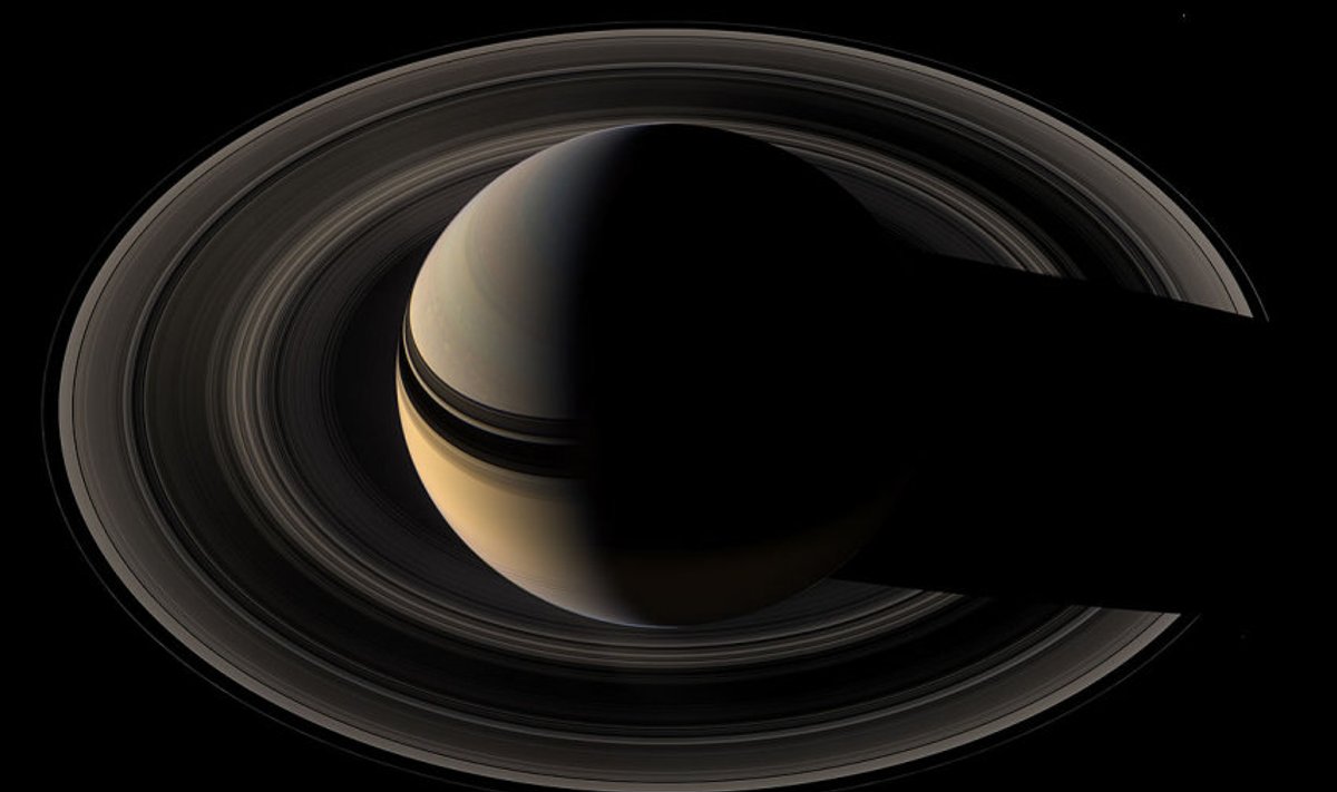 Saturn ja selle rõngad. (Foto: NASA/JPL/Space Science Institute)