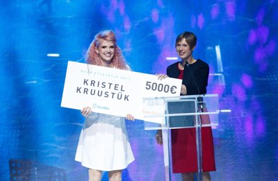 SUUR TÄHELEND algas 2017. aastal, kui Kristel pälvis aasta noorettevõtja tiitli, mille andis pidulikult üle president Kersti Kaljulaid.