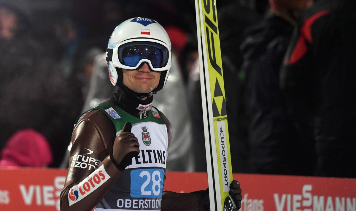 Oberstdorfis võidutsenud Kamil Stoch