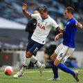 Tottenham jätkab eurosarja kursil, Leicesteri Meistrite liiga unistus sai kannatada