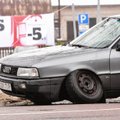 ФОТО: Странный случай в Вильянди — у Audi на ходу отвалилось колесо