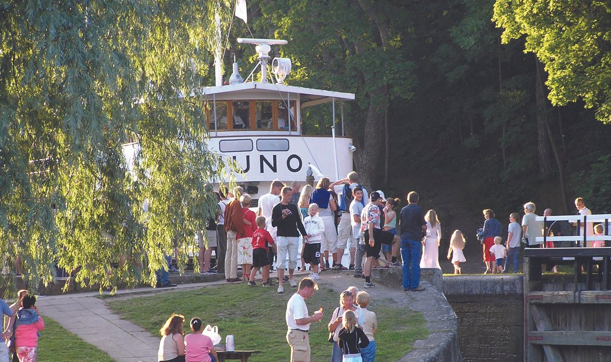 XIX sajandil ehitatud reisilaev M/S Juno peab Göteborgi ja Stockholmi vahel ühendust juba üle 130 aasta.