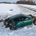 У водителя врезавшегося в поезд Москва-Таллинн автомобиля не было прав