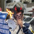 Javier Milei äärmuslikud reformid panid kümned tuhanded argentiinlased meelt avaldama