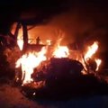 VIDEO | USA staari ralliauto põles vanarauaks