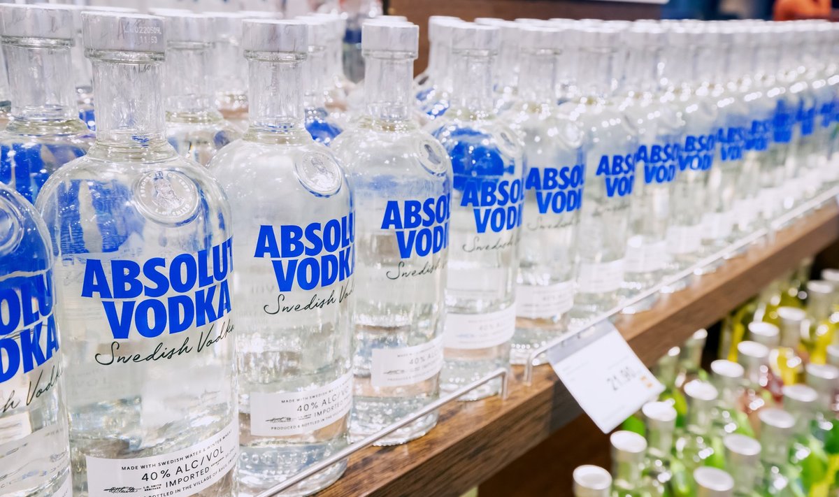 Absolut Vodka peatab ekspordi Venemaale.