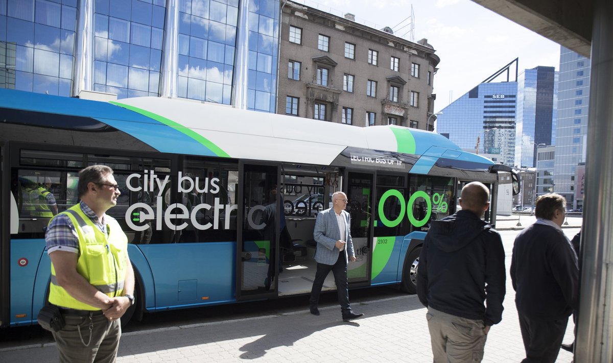 Tallinn tutvustas kaks aastat tagasi täiselektrilist liinibussi.
