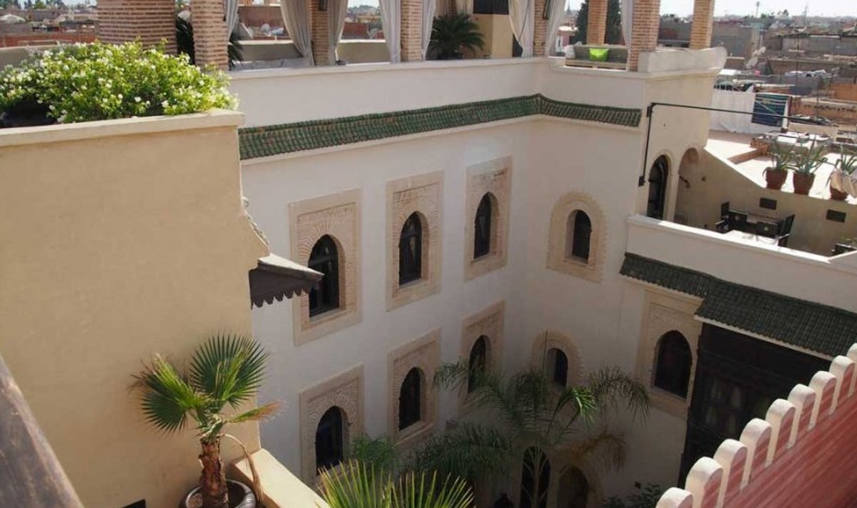 Riad Kheirredine Marokos - maailma parima teenindusega hotell.